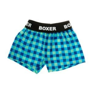 Plaid Boxer Shorts (16”)