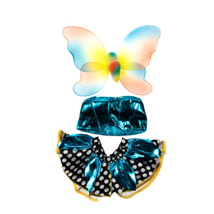 Polka dot butterfly outfit (16”)