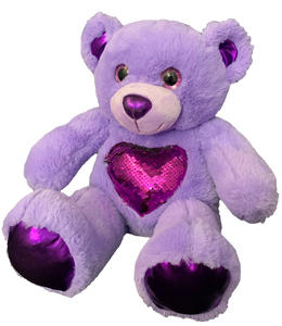 Glitz the Purple Bear (8")