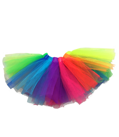 Rainbow Tutu (8")