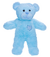 "Baby Blue" Patches Bear (8")