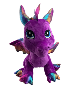 "Friendly" the Purple Dragon (16")