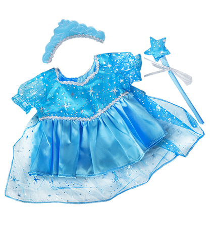 Blue Snow Gown Outfit (8")